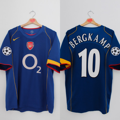 ウェア Arsenal Away 2004/2005 #10 BERGKAMP ウェア Arsenal Away 2004/2005 #10 BERGKAMP Bergkamp 10 L