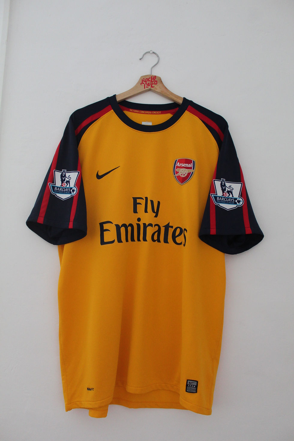 Thumbnail: 2008-09 Tomas Rosicky Away Shirt 
