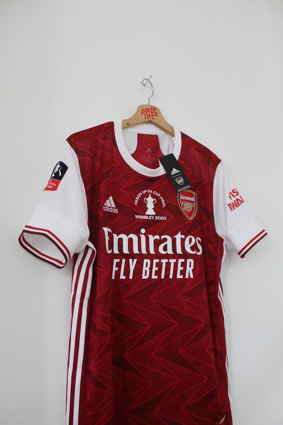 Thumbnail: 2020 FA Cup Finals Eddie Nketiah Stadium Home Shirt (M)