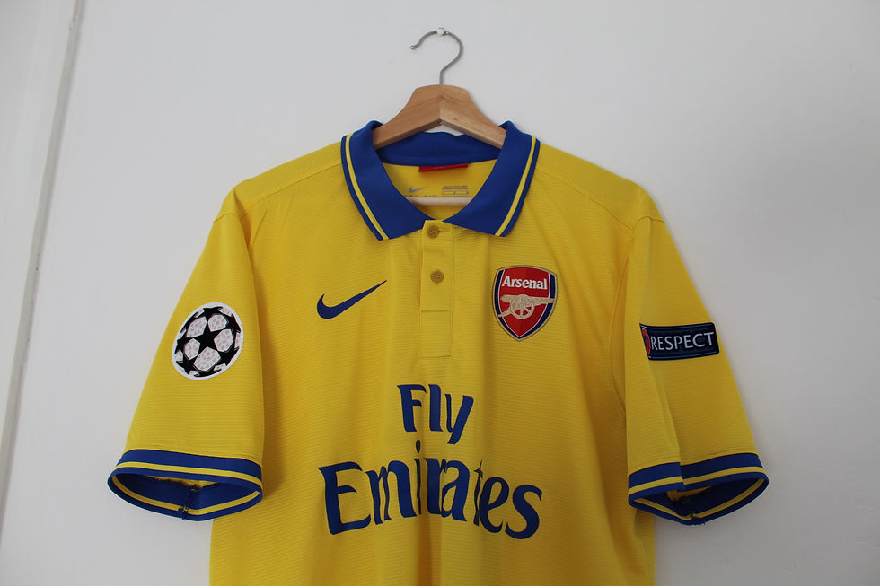 Thumbnail: 2013-14 Jack Wilshere UCL Away Shirt (L)