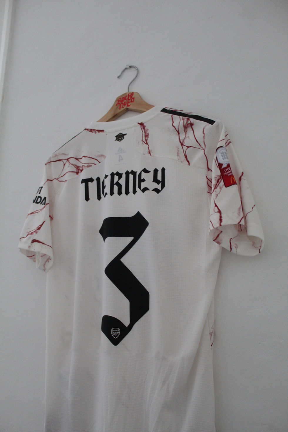 Thumbnail: 2020-21 Kieran Tierney Community Shield Away Shirt (S/4) *BNWT*