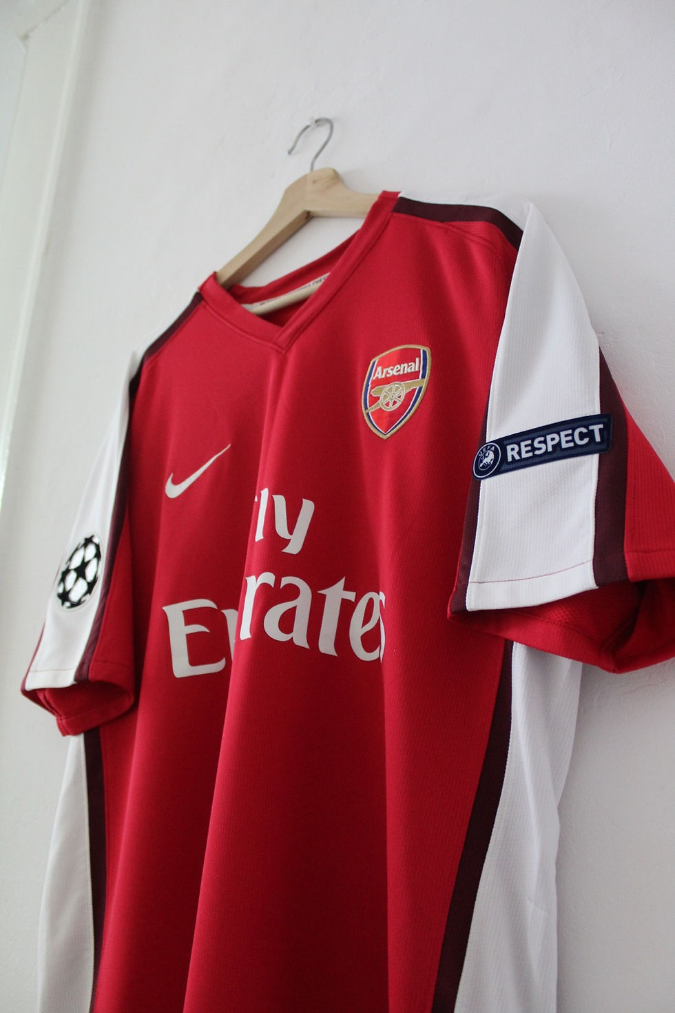 Thumbnail: 2008-09 Emmanuel Eboue UCL Arsenal Home Shirt (XL) *Mint*