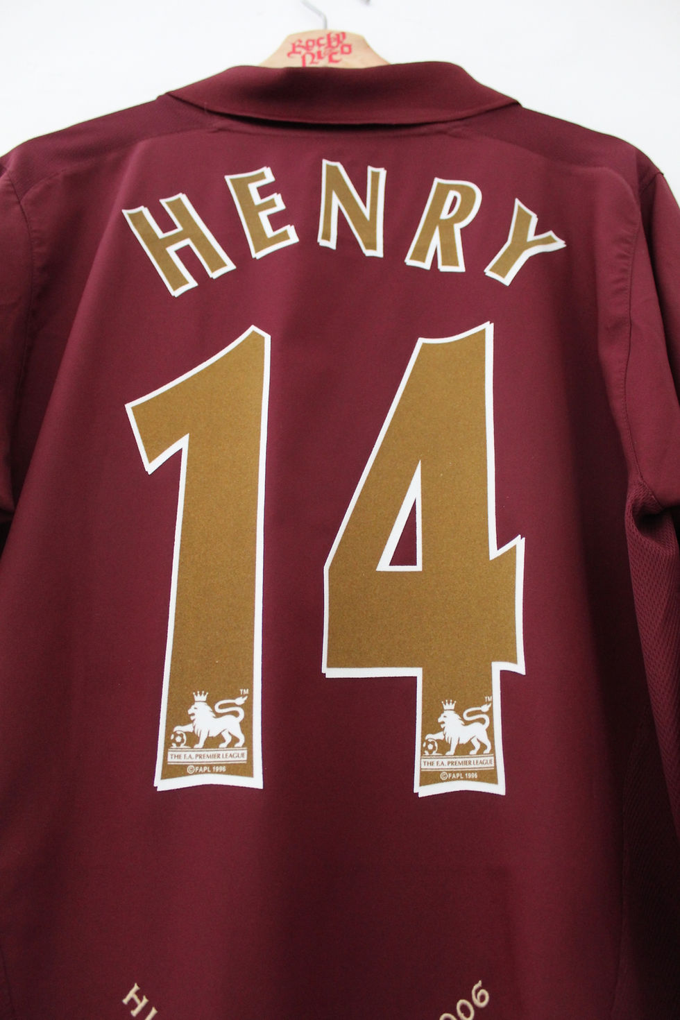 Thumbnail: 2005-06 Thierry Henry Final Game Long Sleeves Home Shirt (L) *Excellent*