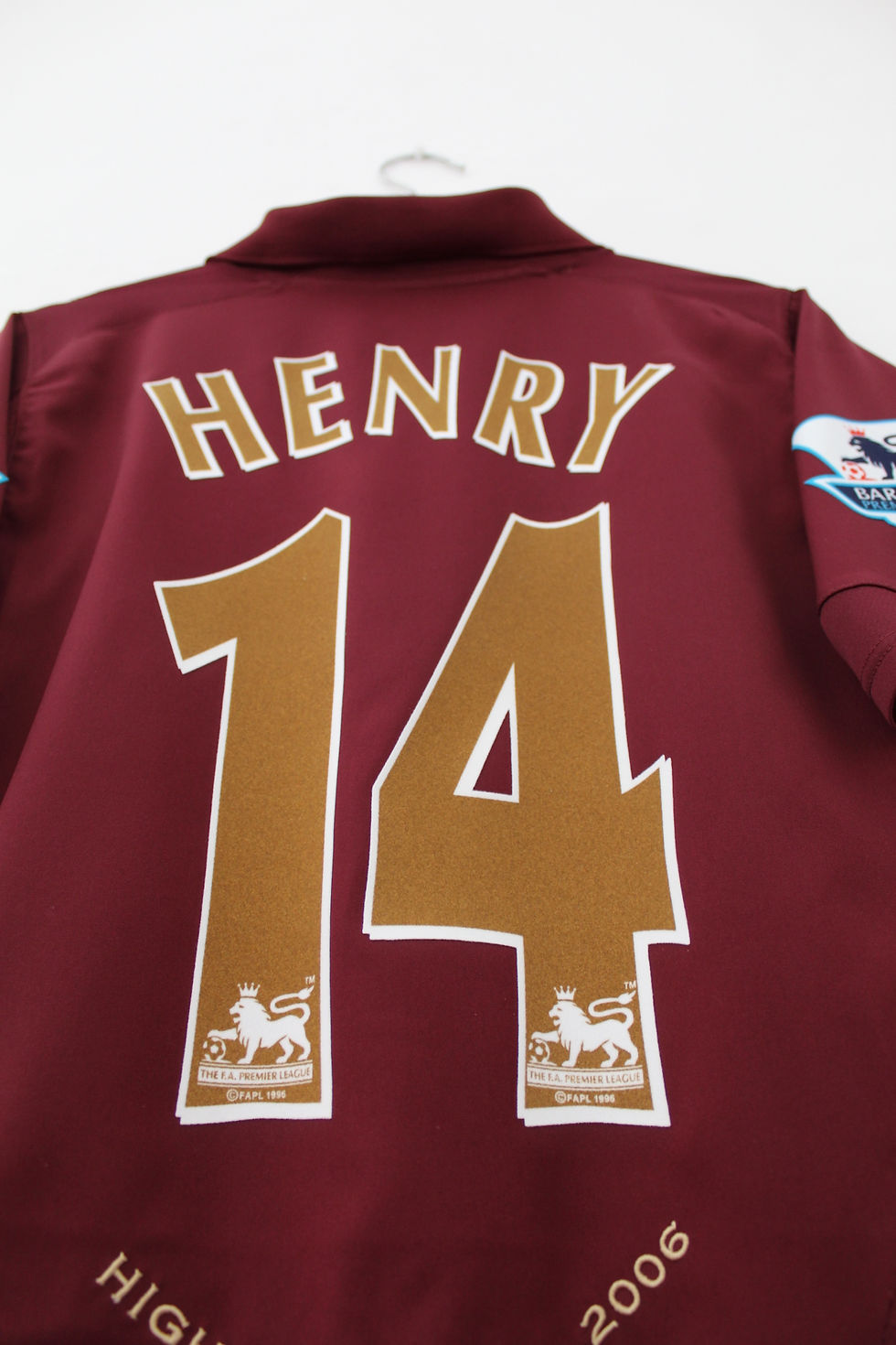 Thumbnail: 2005-06 Thierry Final Game Home Shirt (M) *Mint*
