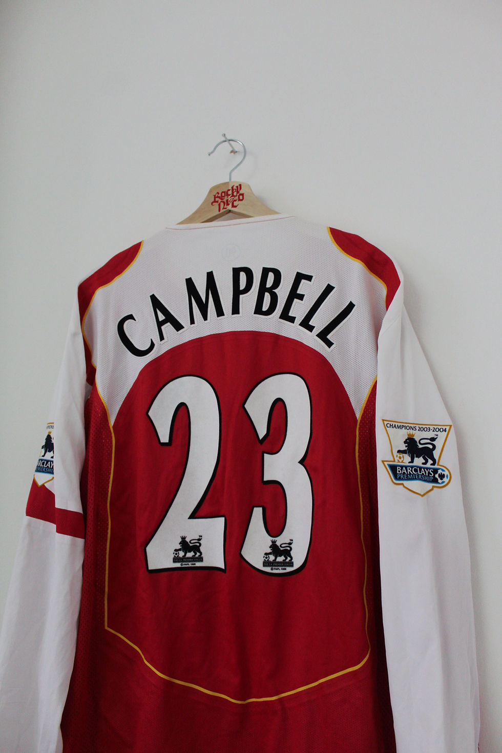 Thumbnail: 2004-05 Sol Campbell Match Issue Prem Home Shirt (XXL)  