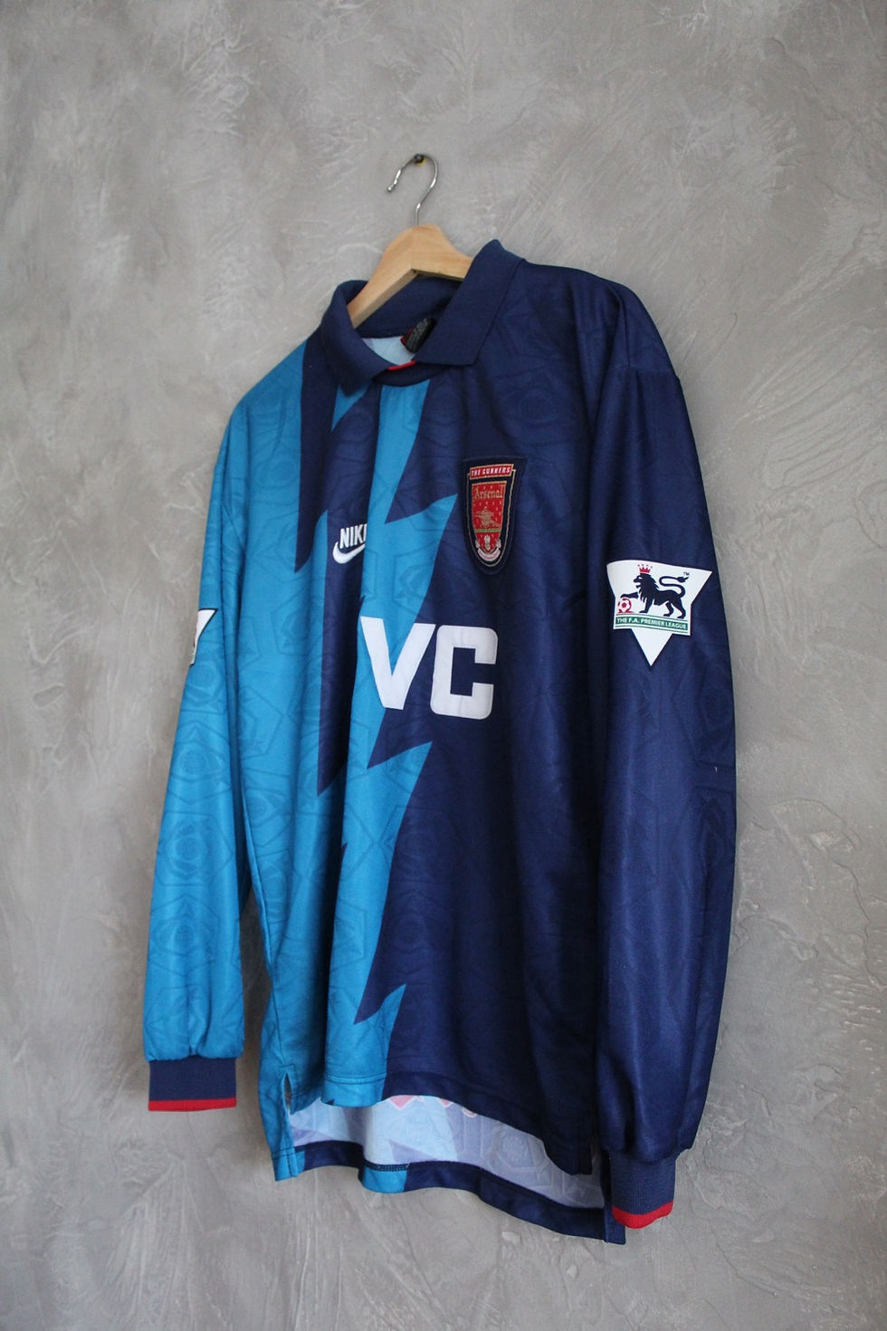 Thumbnail: 1995-97 Lee Dixon Arsenal Player Spec Away Shirt (M)