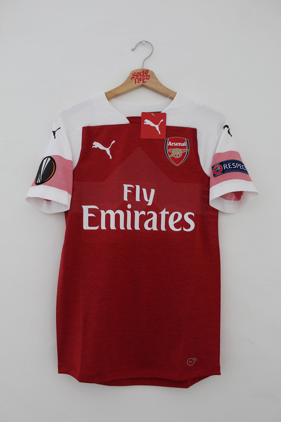 Thumbnail: 2018-19 Bukayo Saka UEL Home Shirt (M - Athletic Fit) *BNWT*
