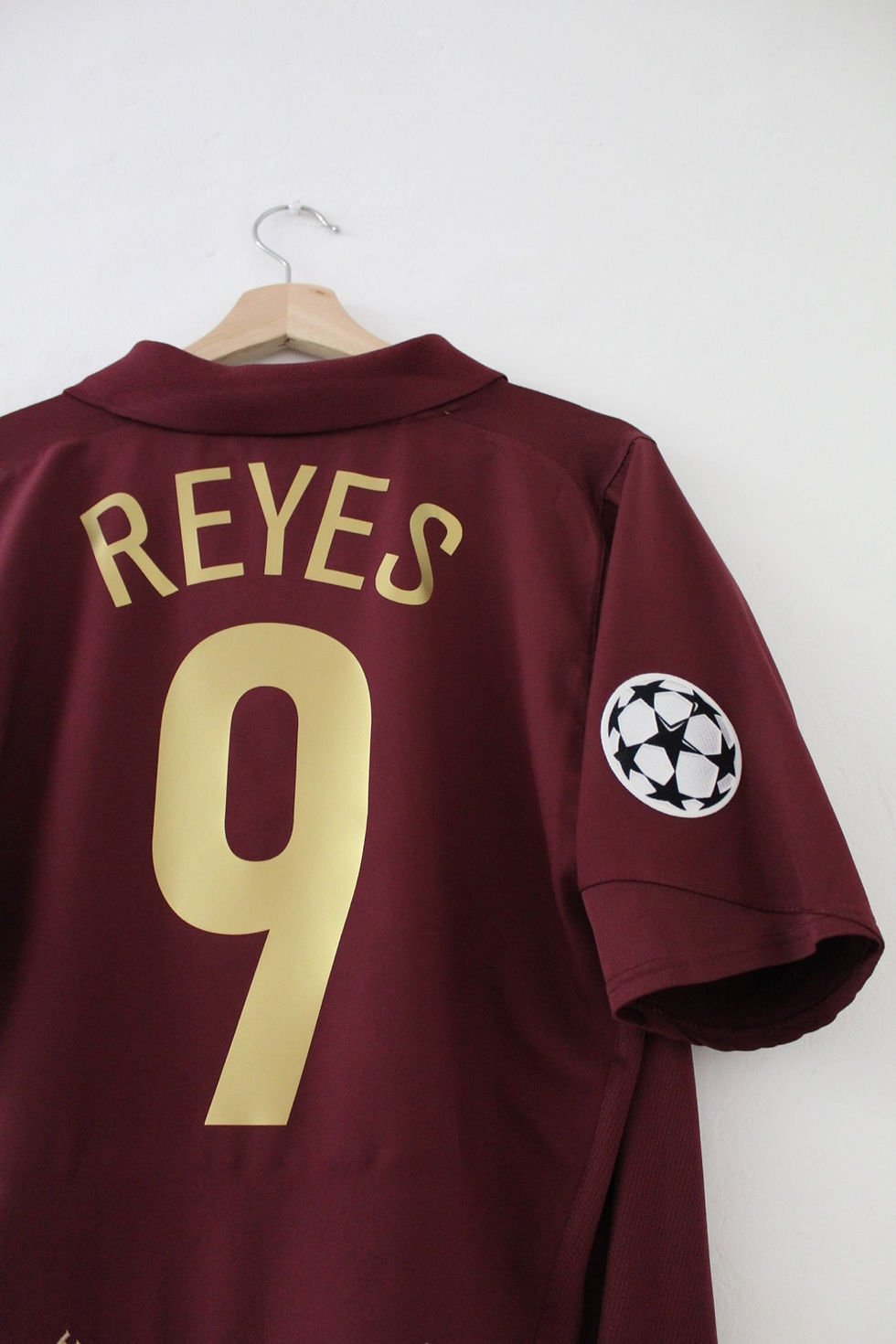 Thumbnail: 2005-06 Jose Antonio Reyes UCL Arsenal Home Shirt (M)