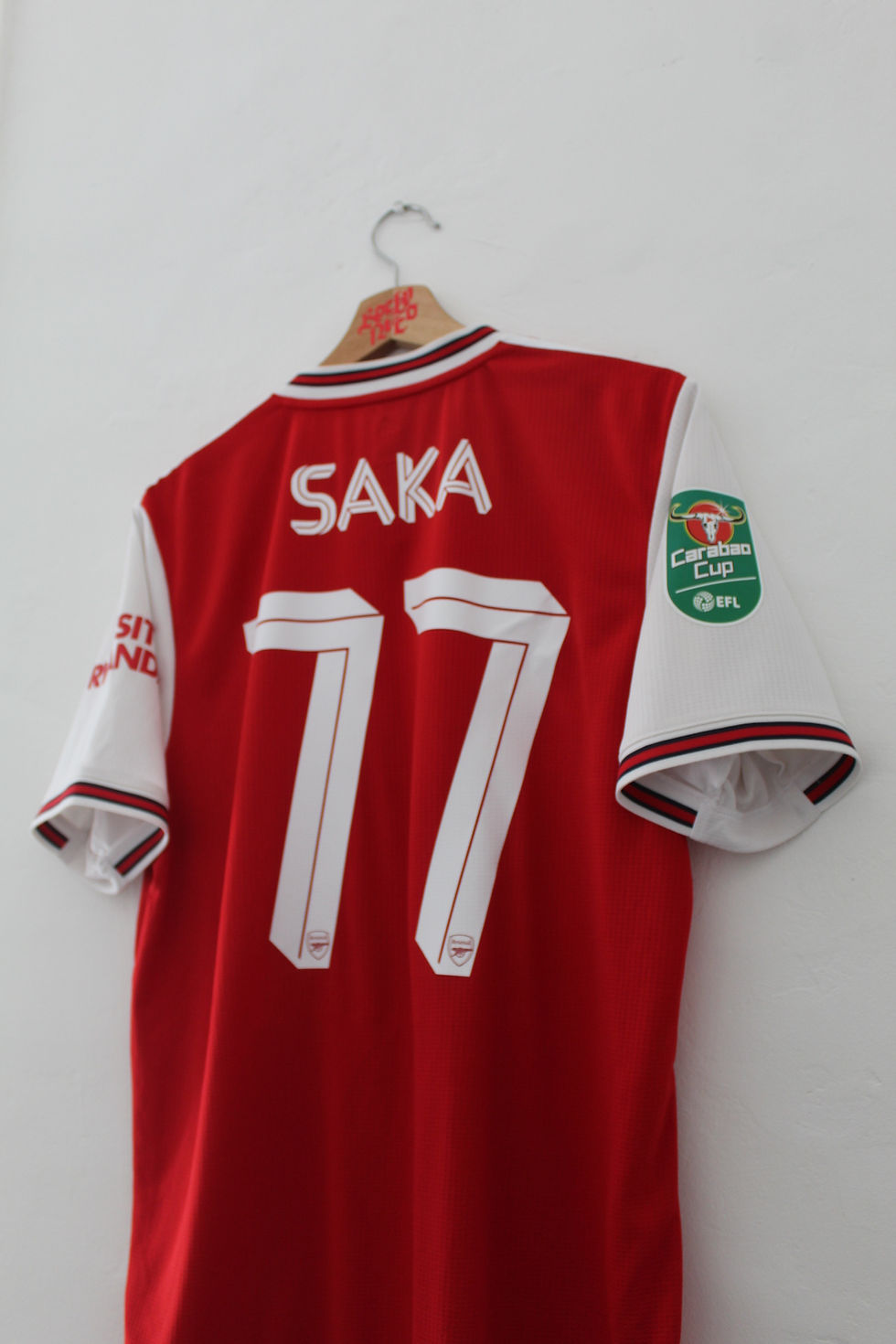 Thumbnail: 2019-20 Bukayo Saka Authentic Home Shirt 