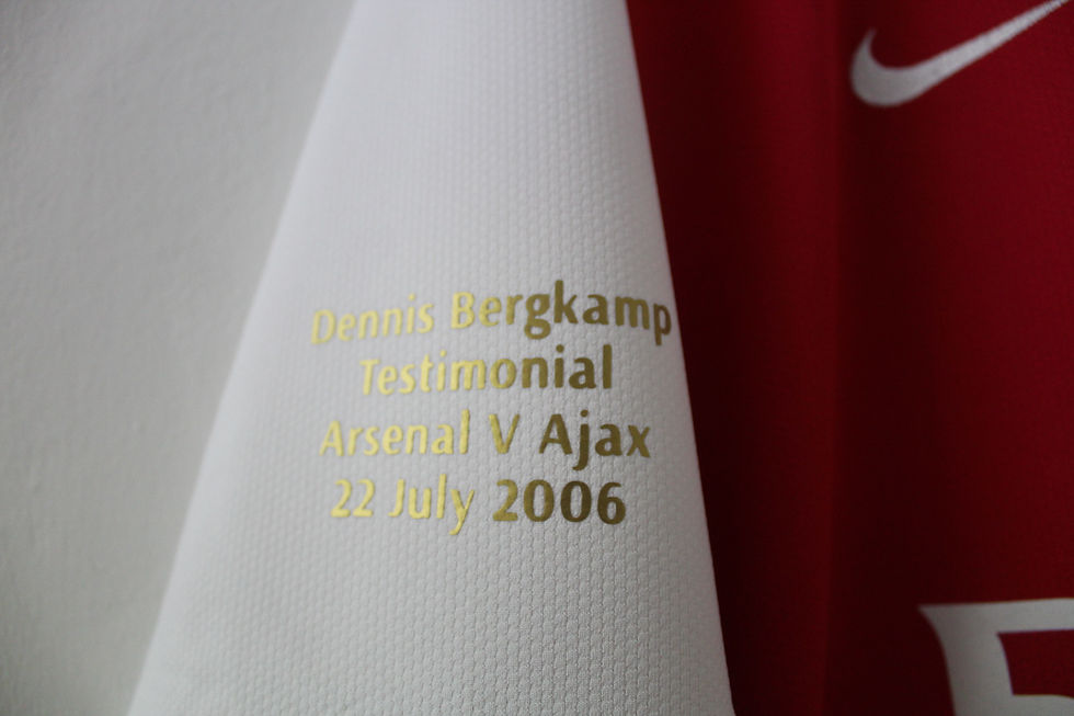 Thumbnail: 2006 Nigel Winterburn DB10 Testimonial Shirt (XL) *BNWT*