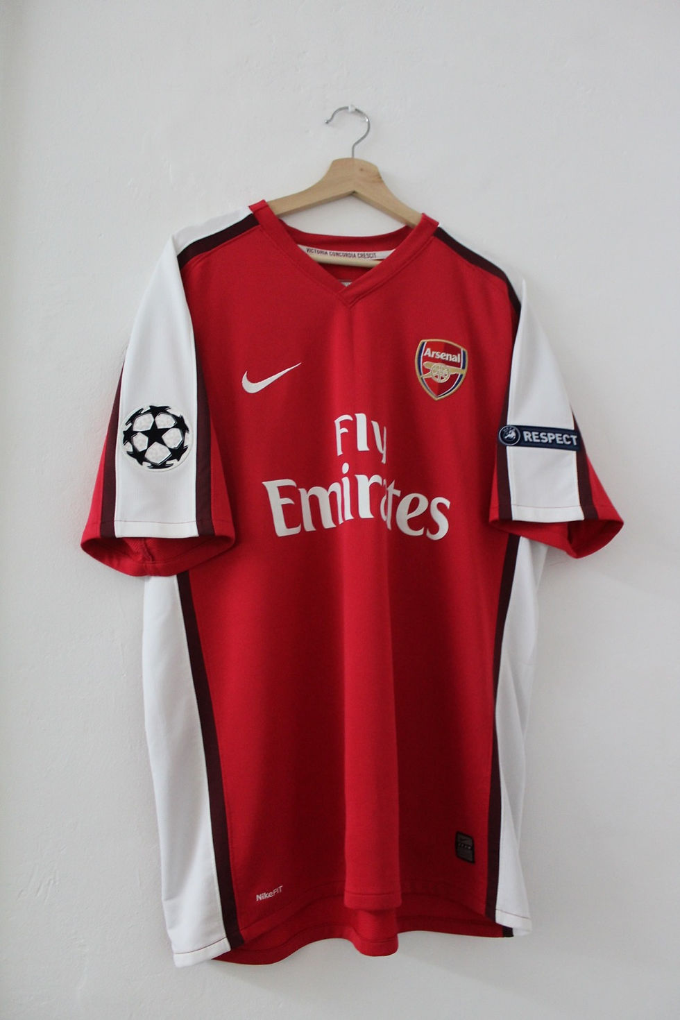 Thumbnail: 2008-09 Emmanuel Eboue UCL Arsenal Home Shirt (XL) *Mint*