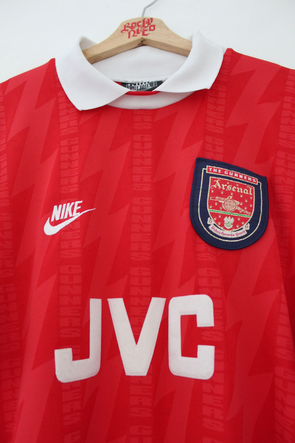 Thumbnail: 1994-96 Ian Wright Home Shirt (L) *Excellent*
