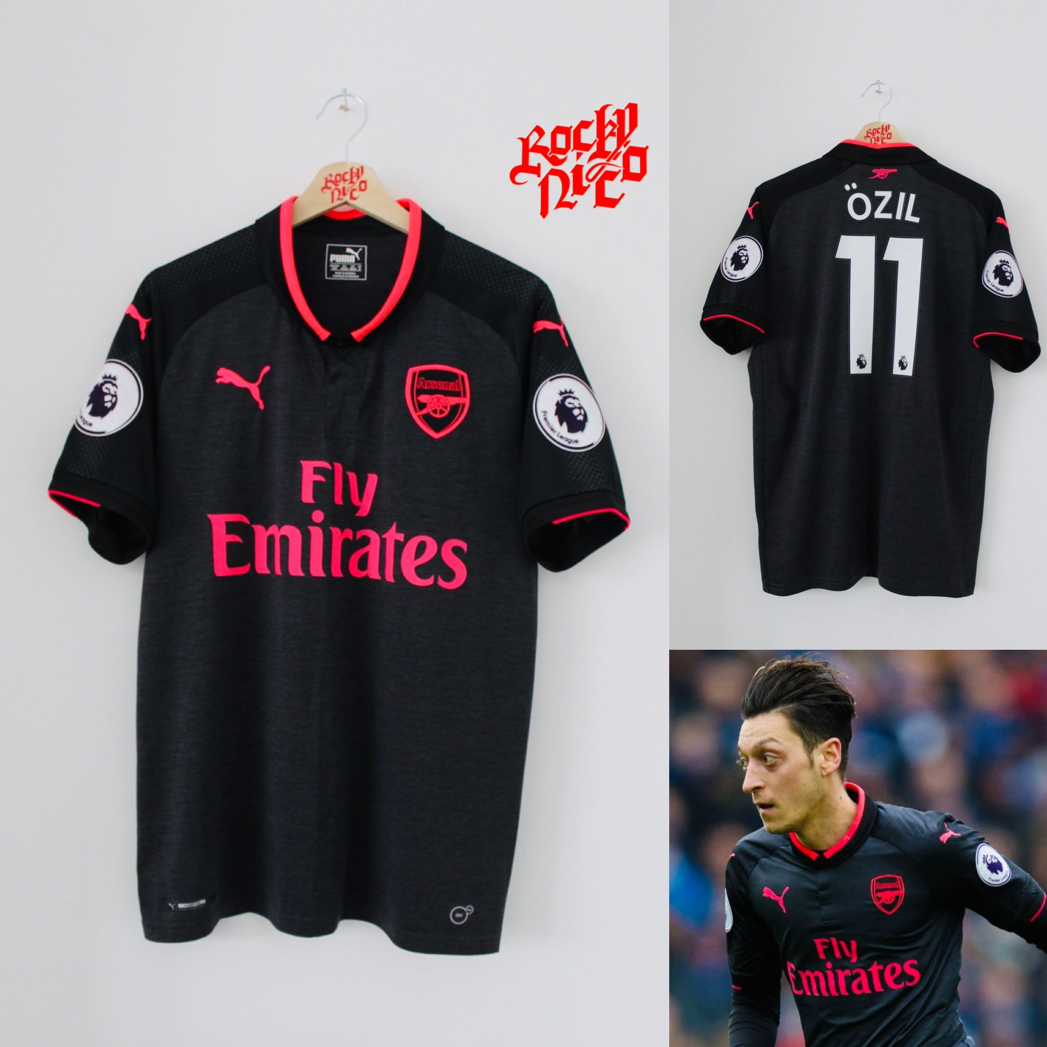 2017-18 Mesut Özil Prem Third Shirt (M)