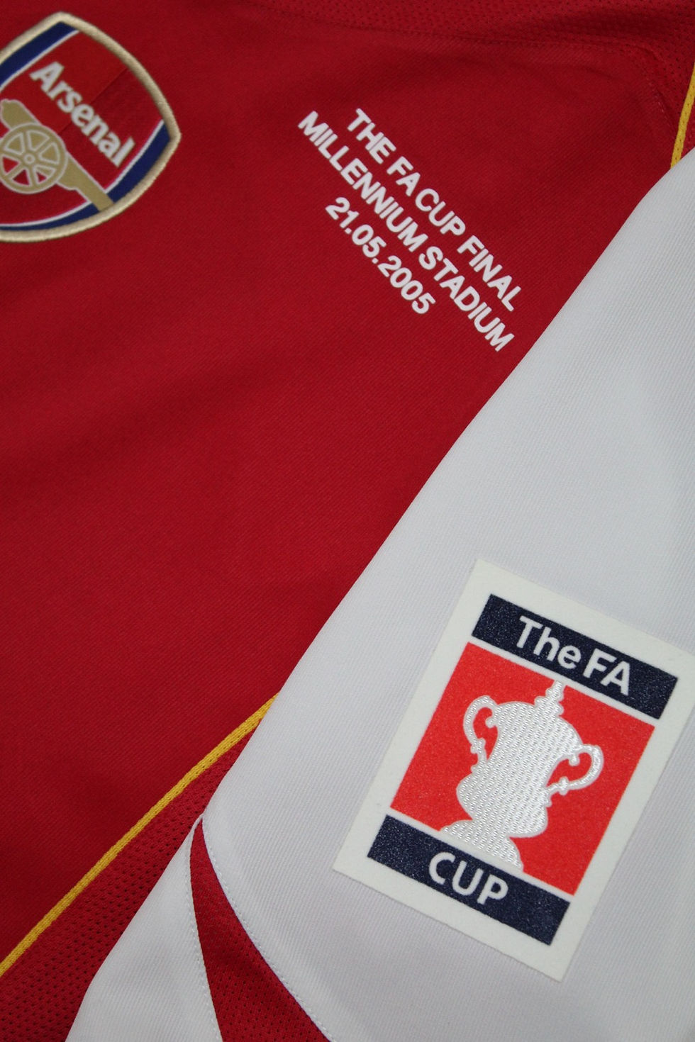 Thumbnail: 2004-05 Patrick Vieira FA Cup Finals Home Shirt (M) *Really Good*