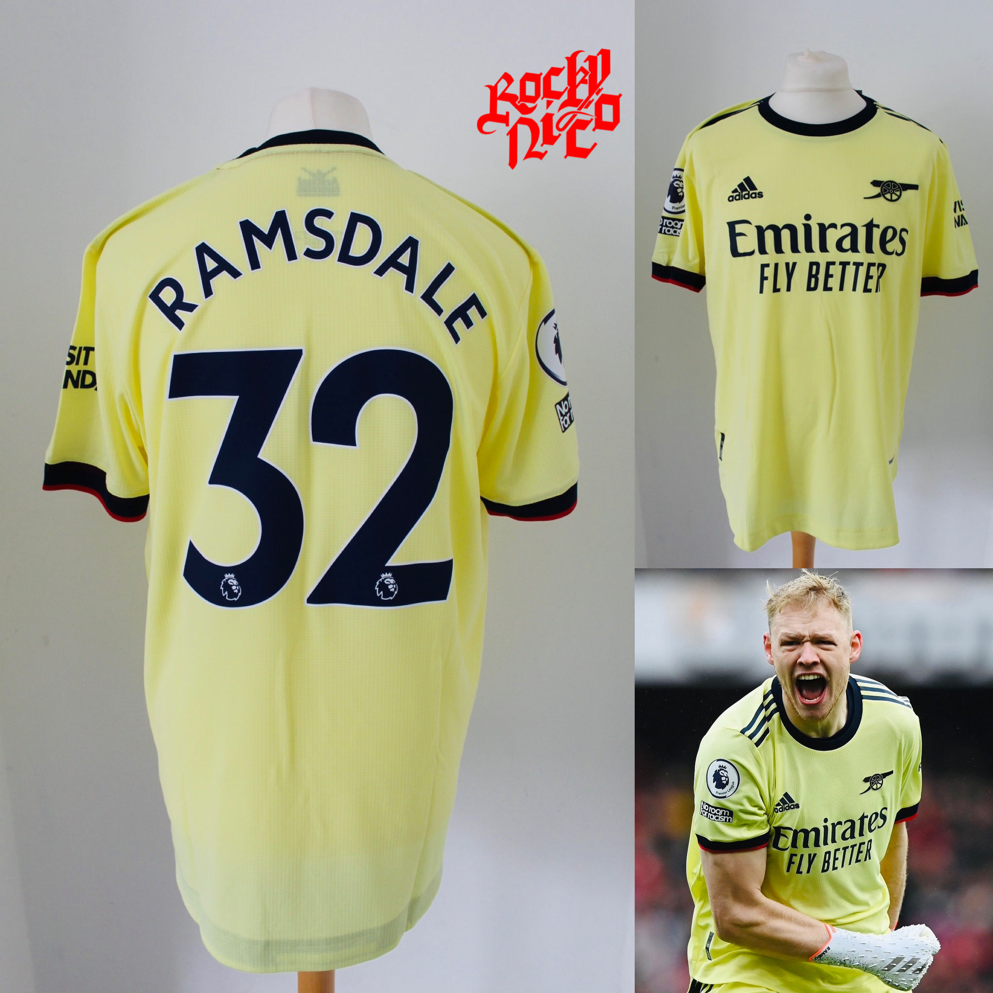 2021-22 ANY PLAYER with or without Poppy Authentic Away Shirt *BNWT*