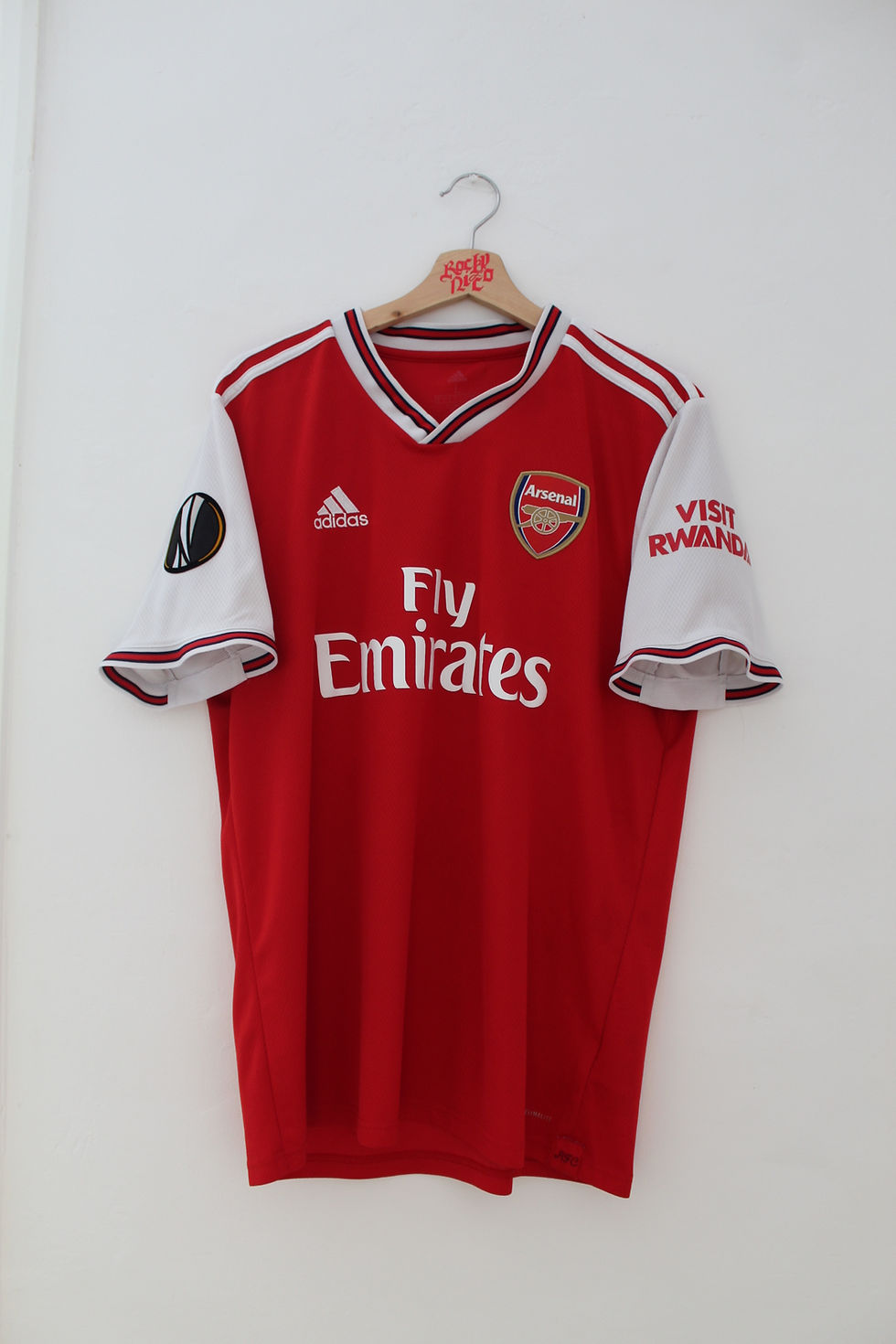 Thumbnail: 2019-20 Bukayo Saka UEL Home Shirt (L) *Good*