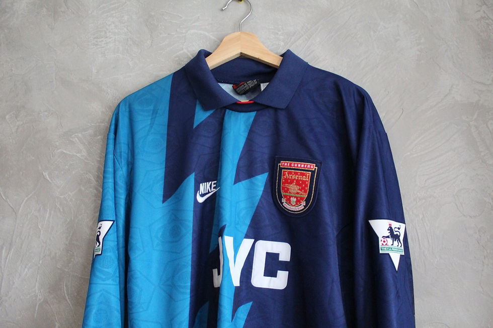 Thumbnail: 1995-97 Lee Dixon Arsenal Player Spec Away Shirt (M)