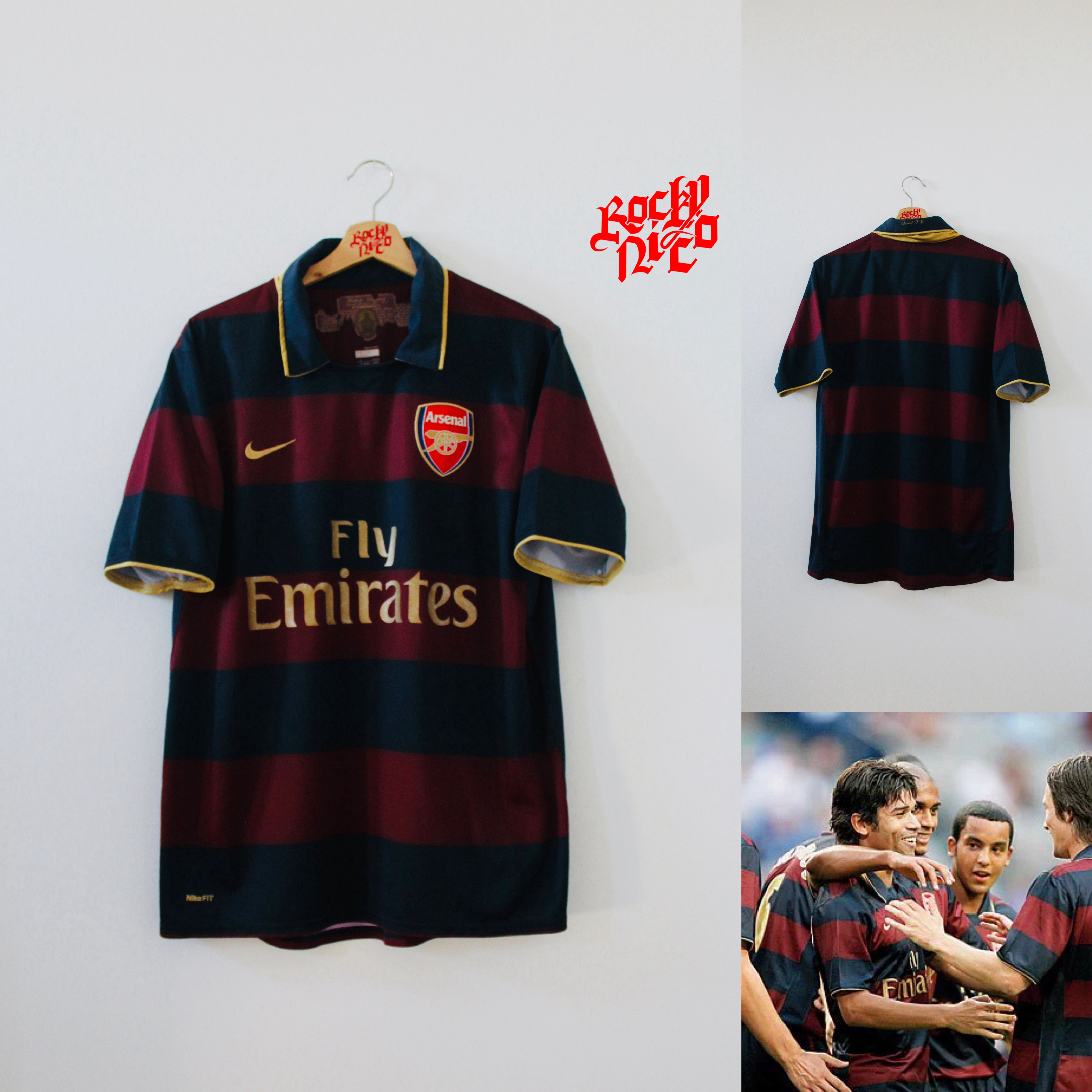 2007-08 Arsenal Third Shirt (M) *Fairly Good*