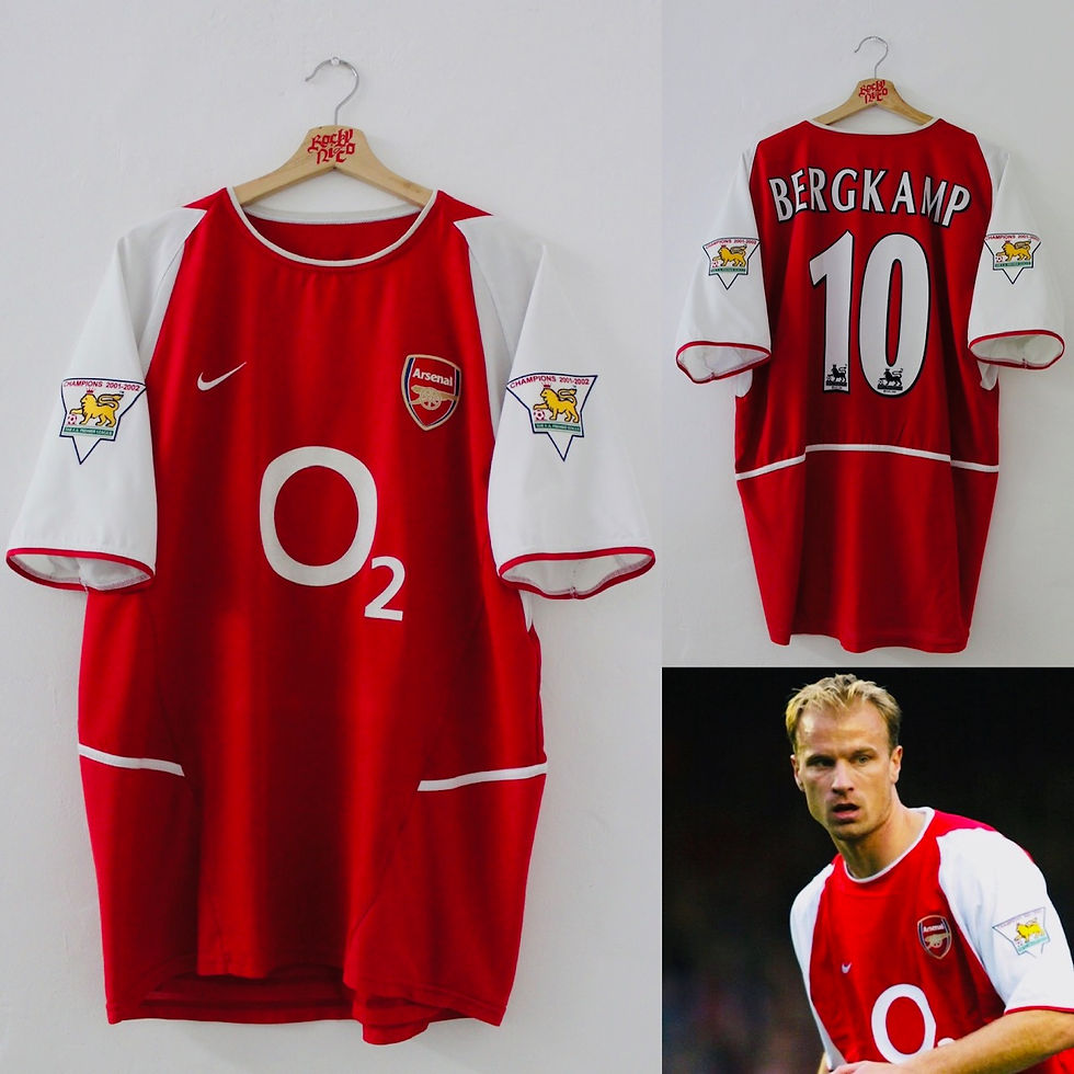 2002-03 Dennis Bergkamp Home Shirt (L) *Great*