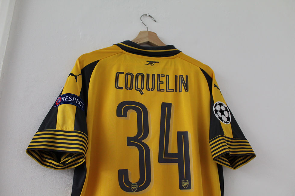 Thumbnail: 2016-17 ANY NAME Arsenal UCL or FA Cup Away Shirt *BNWT*