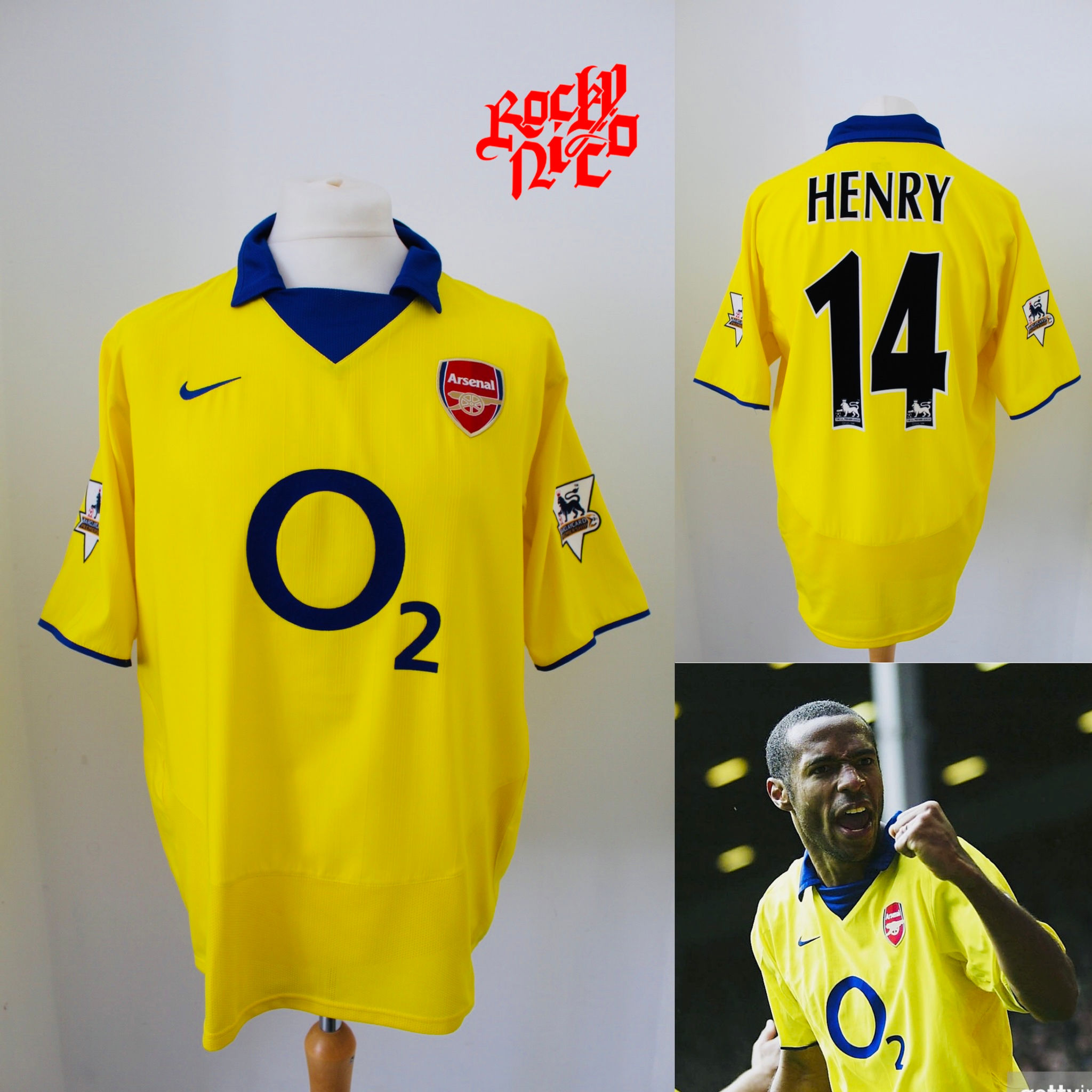 2003-04 Thierry Henry Away Shirt (L)
