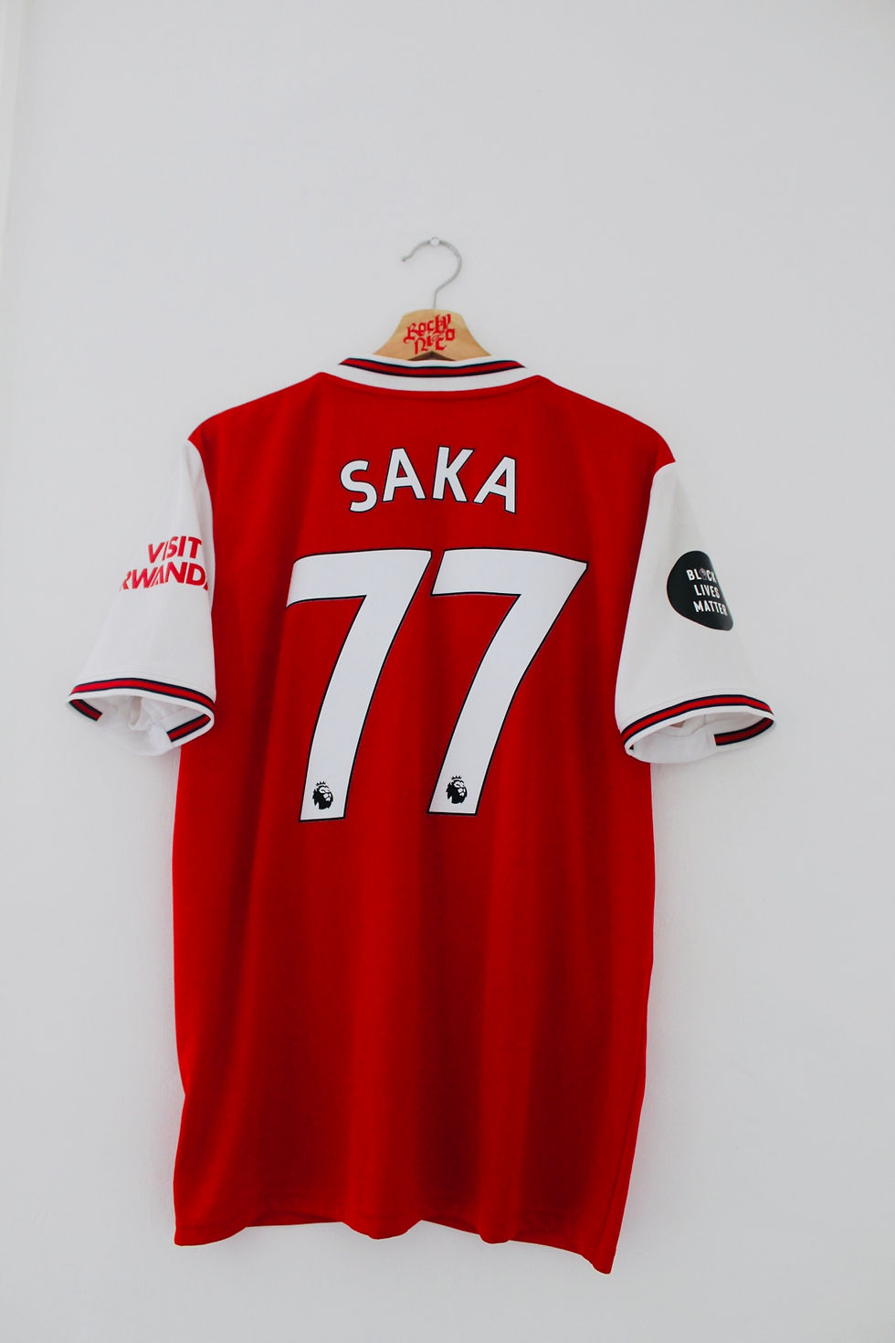 Thumbnail: 2019-20 Bukayo Saka NHS x BLM Home Shirt
