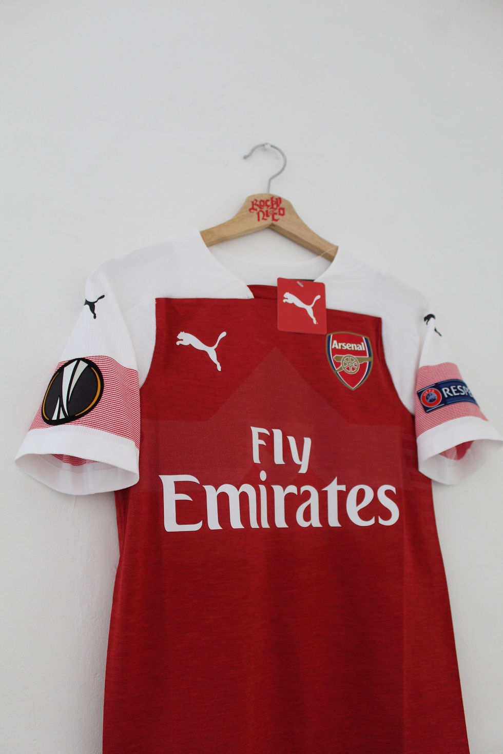 Thumbnail: 2018-19 Bukayo Saka UEL Home Shirt (M - Athletic Fit) *BNWT*