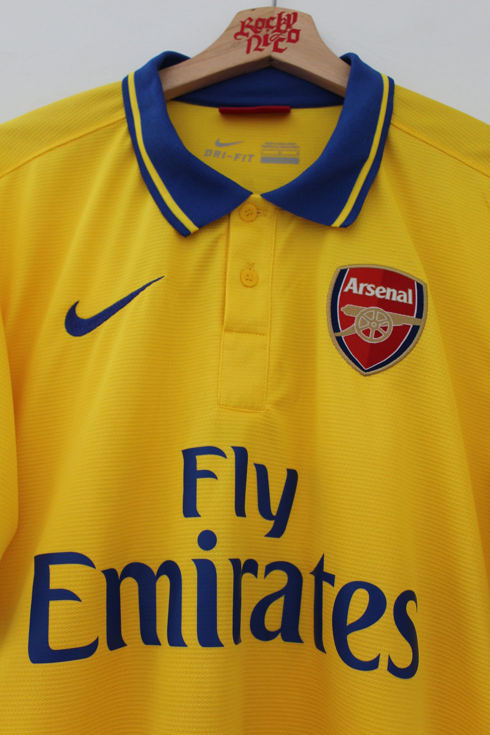 Thumbnail: 2013-14 Mikel Arteta UCL Away Shirt (L) *Excellent* 