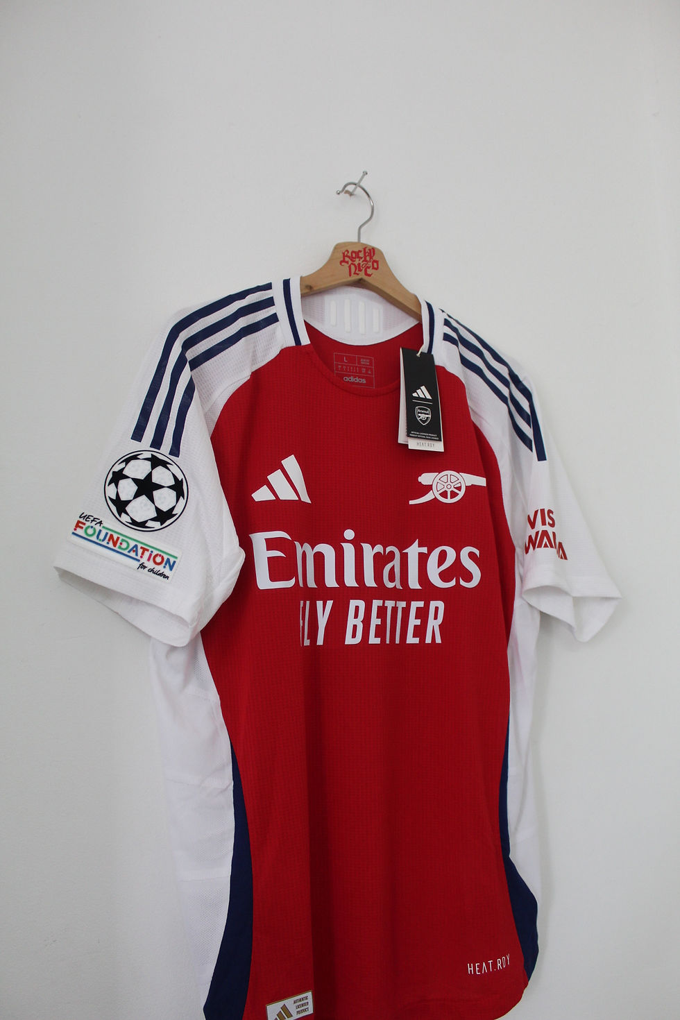 Thumbnail: 2024-25 Ødegaard UCL Authentic Home Shirt (L) *BNWT*