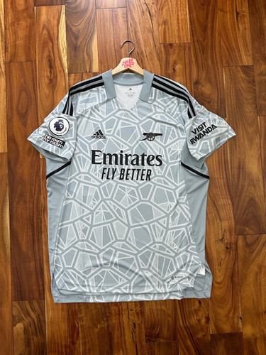 2022-23 Aaron Ramsdale Grey Authentic GK Shirt (L) | rockynico