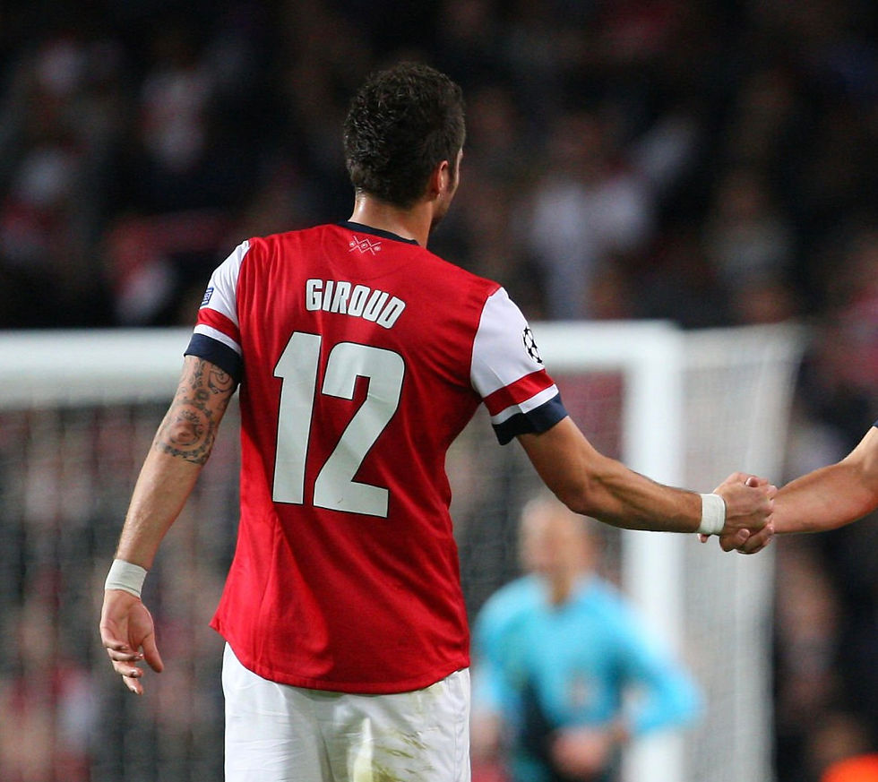 Thumbnail: 2012-14 Olivier Giroud Prem or UCL Home Shirt (S)