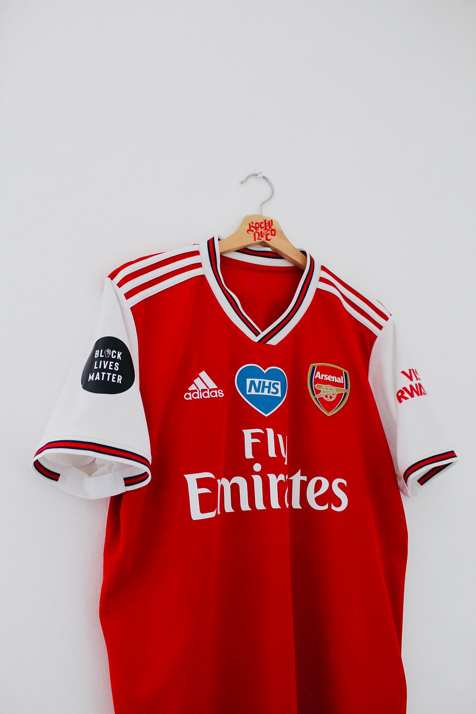 Thumbnail: 2019-20 Bukayo Saka NHS x BLM Home Shirt