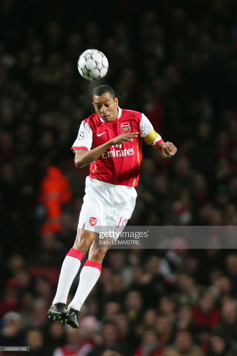 Thumbnail: 2006-07 Gilberto Silva UCL Home Shirt (L) *Vintage Cond*