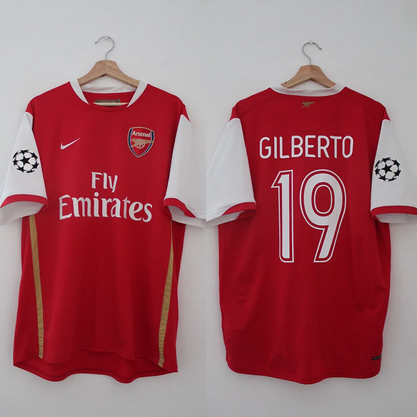 2006-07 Gilberto Silva UCL Home Shirt (L) *Vintage Cond* | rockynico