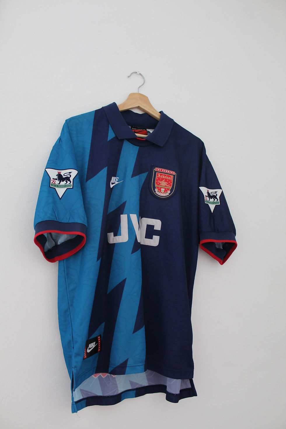 Thumbnail: 1996-97 Patrick Vieira Arsenal Third Shirt (L) *Great*