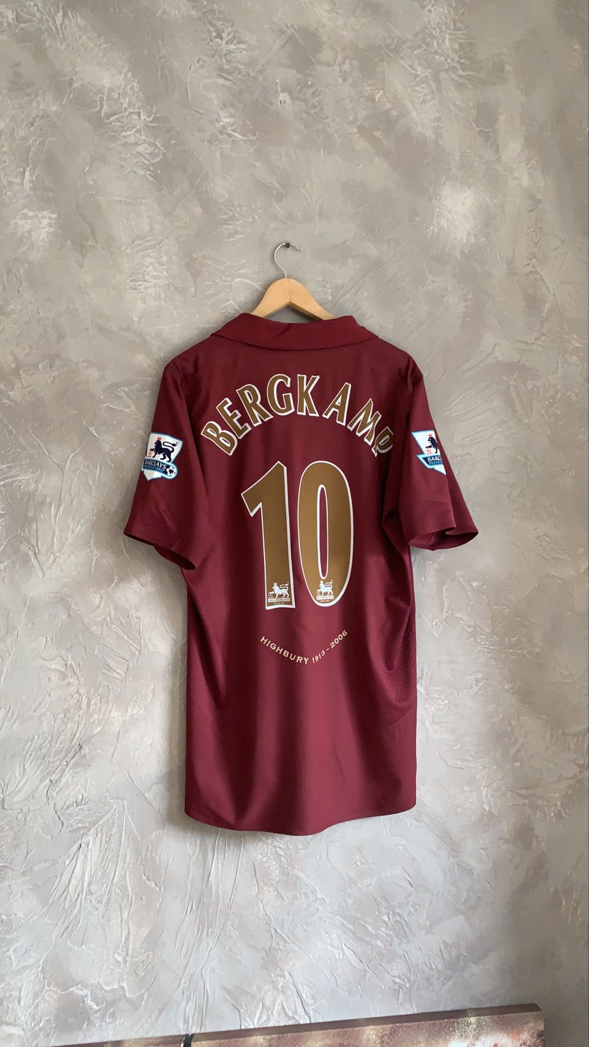 Thumbnail: 2005-06 Dennis Bergkamp Arsenal Home Shirt (L) 