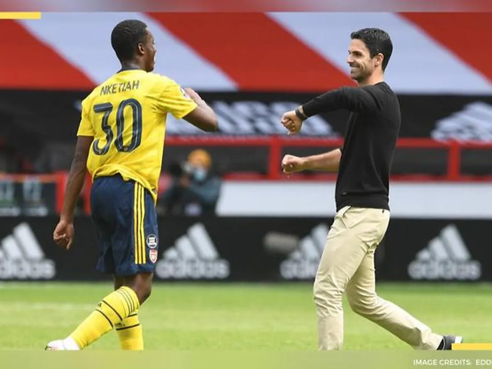 Thumbnail: 2019-20 Nketiah FA Cup Quarter Finals Away Shirt (L) *Mint*