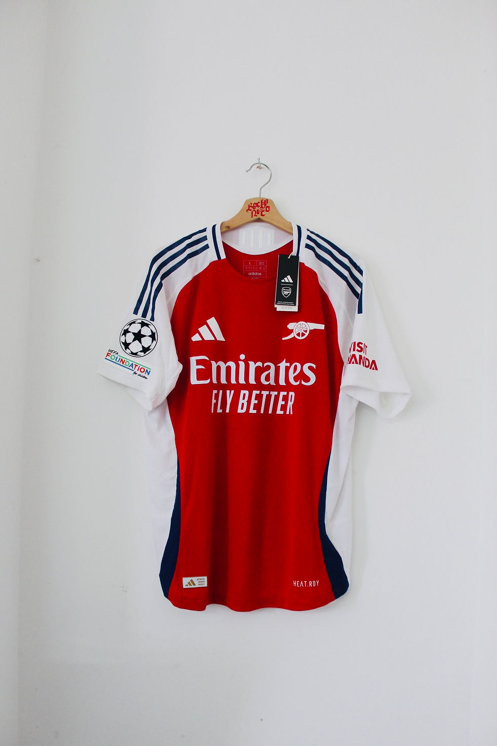 Thumbnail: 2024-25 Ødegaard UCL Authentic Home Shirt (L) *BNWT*