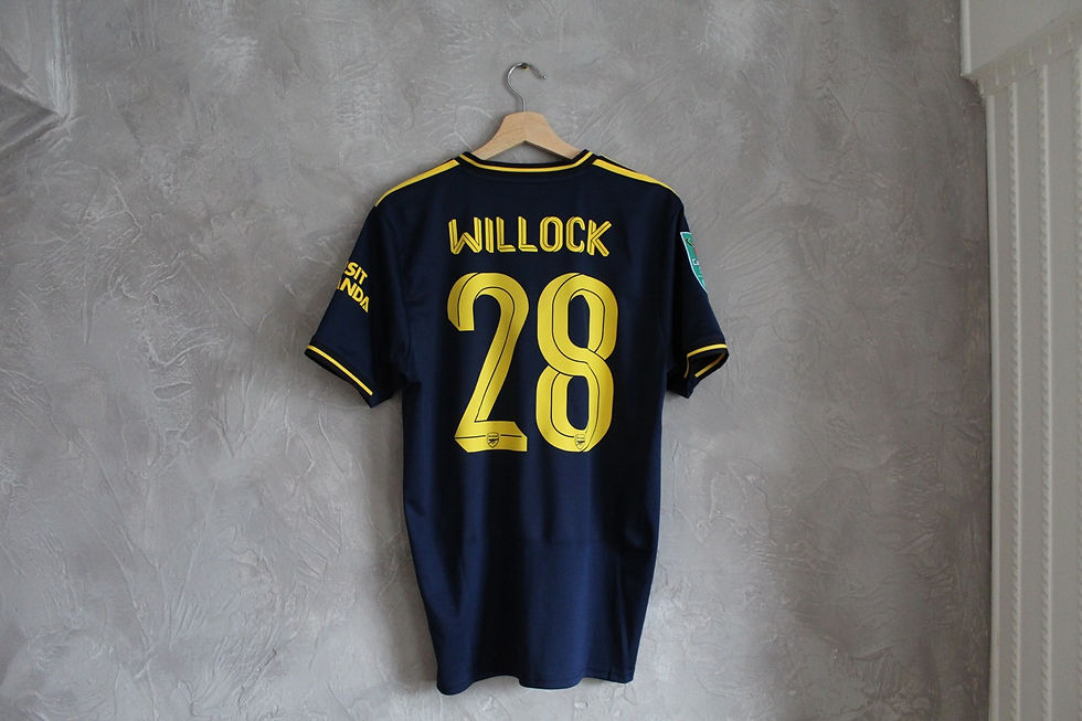 Thumbnail: 2019-20 Joe Willock Arsenal Carabao Cup Away Shirt (M) *Mint*