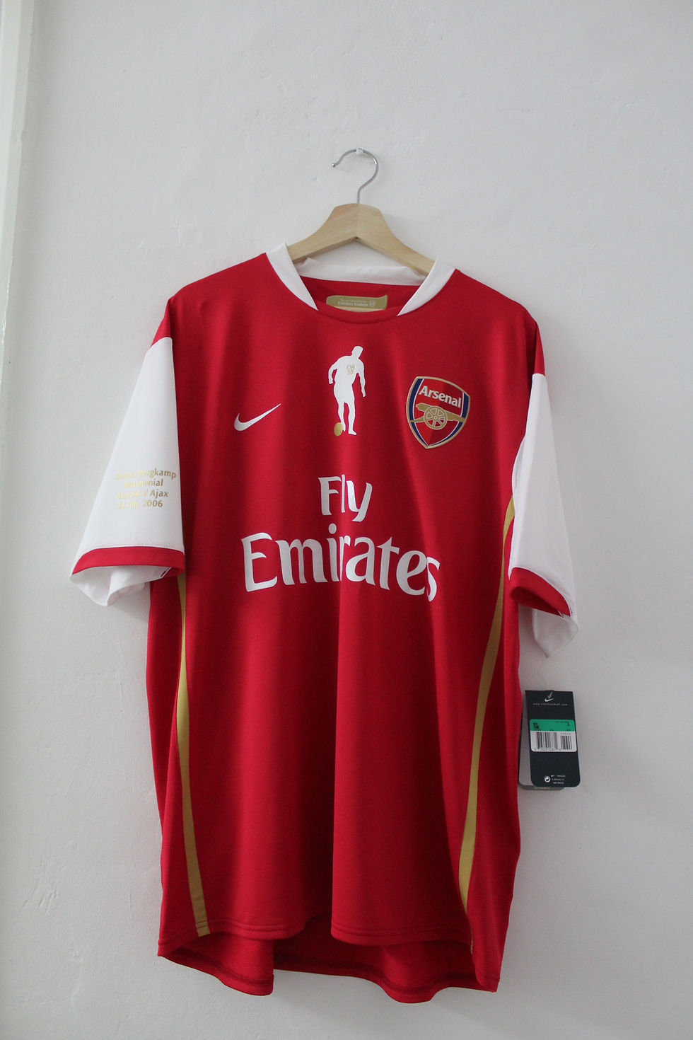 Thumbnail: 2006 Nigel Winterburn DB10 Testimonial Shirt (XL) *BNWT*