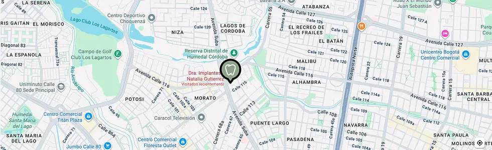 Ubicación Dra. Implantes