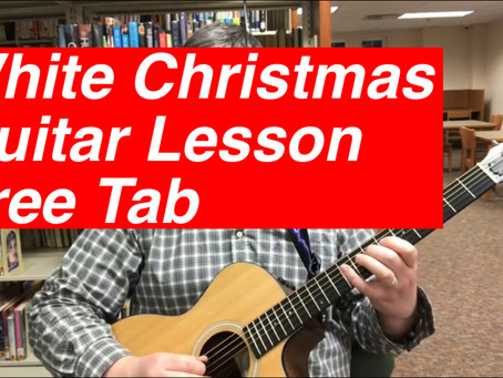 Joe Teaches and Performs "White Christmas"