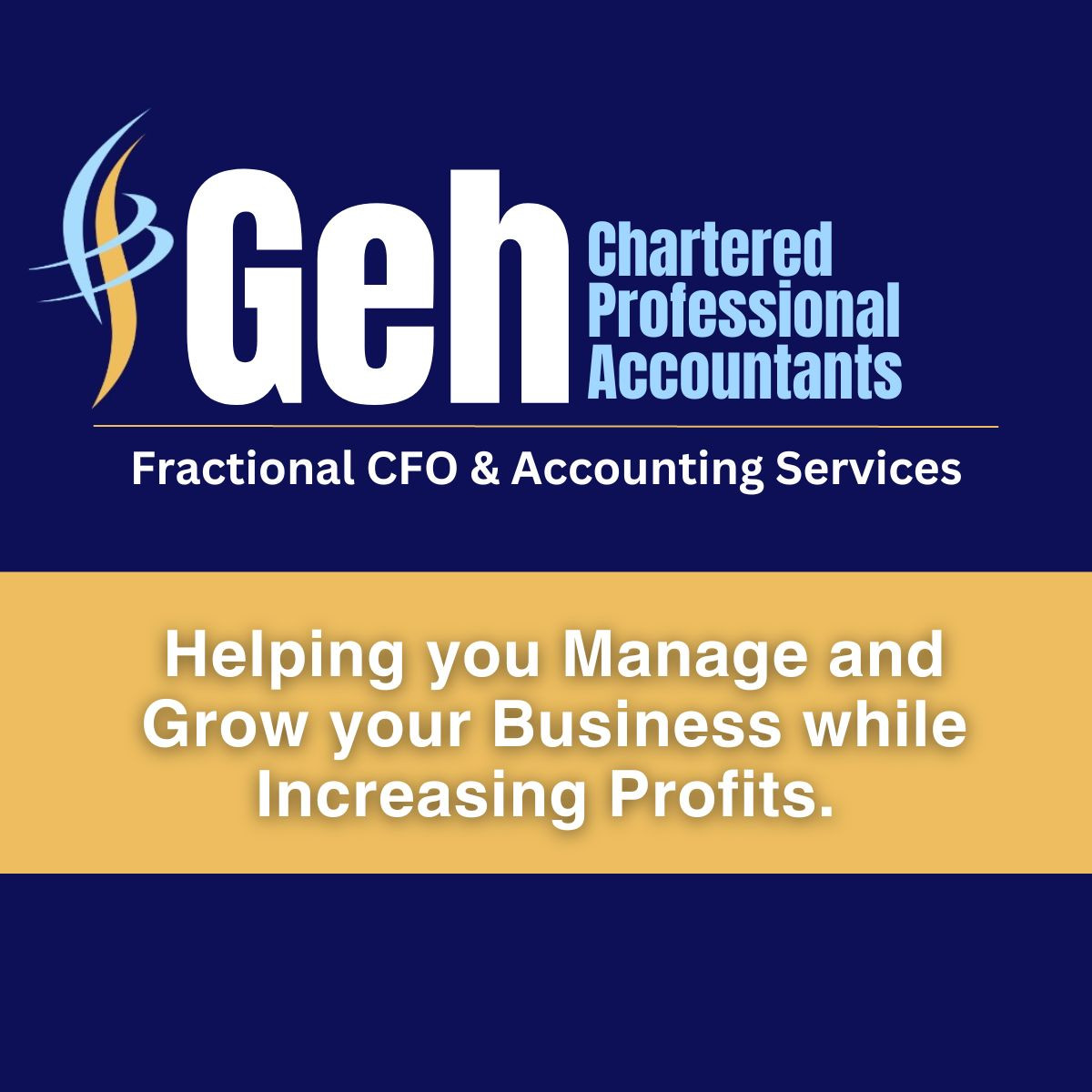 Fractional CFO, Corporate Tax and Accounting Services Geh Chartered
