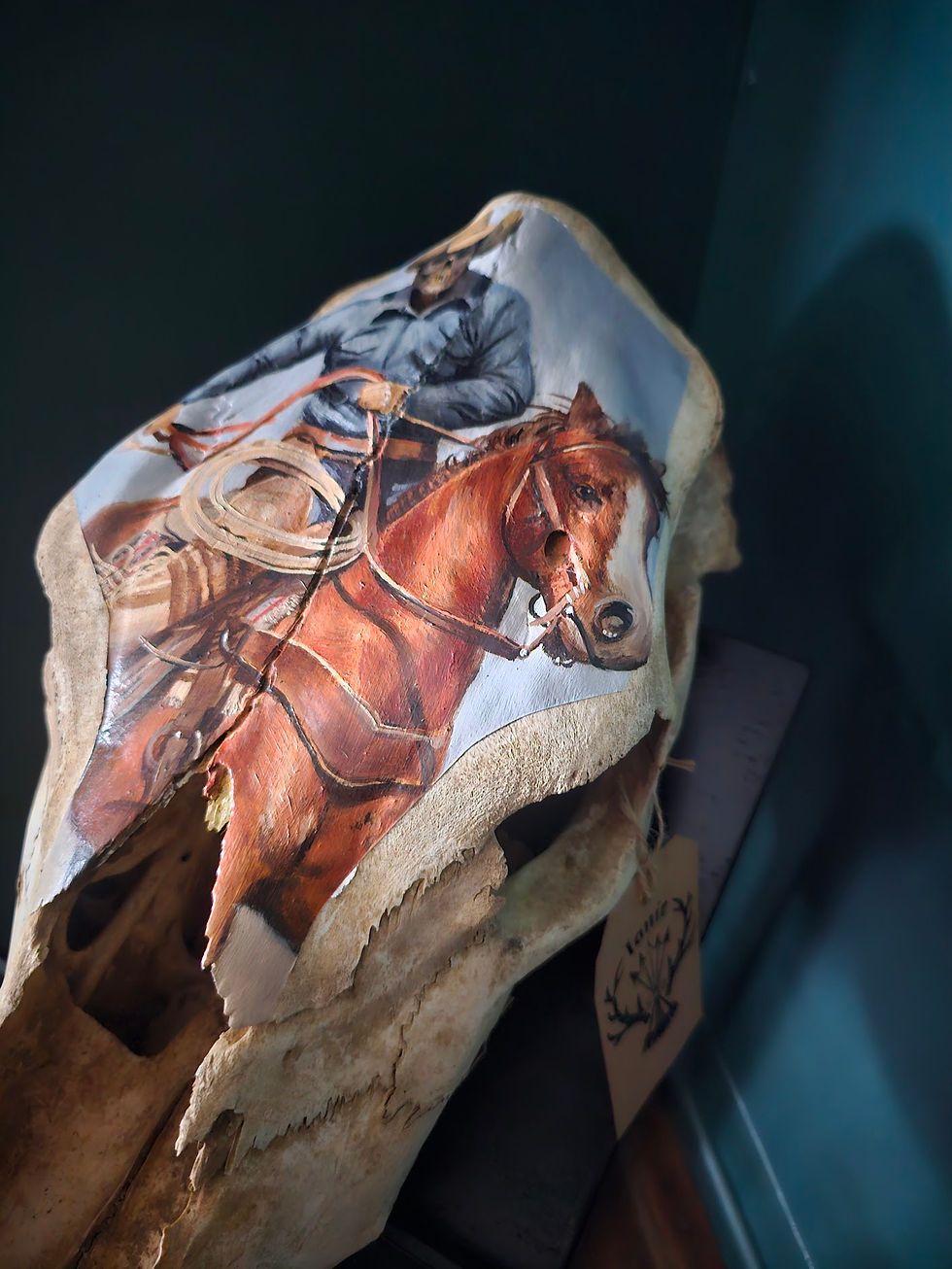 Thumbnail: Cow Skull - Skeleton Cowboy
