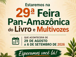 Editora Paka-Tatu estará presente na Pan-Amazônica do Livro e Multivozes - 2026