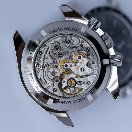 Sapphire Exhibition Caseback for the Omega Speedmaster