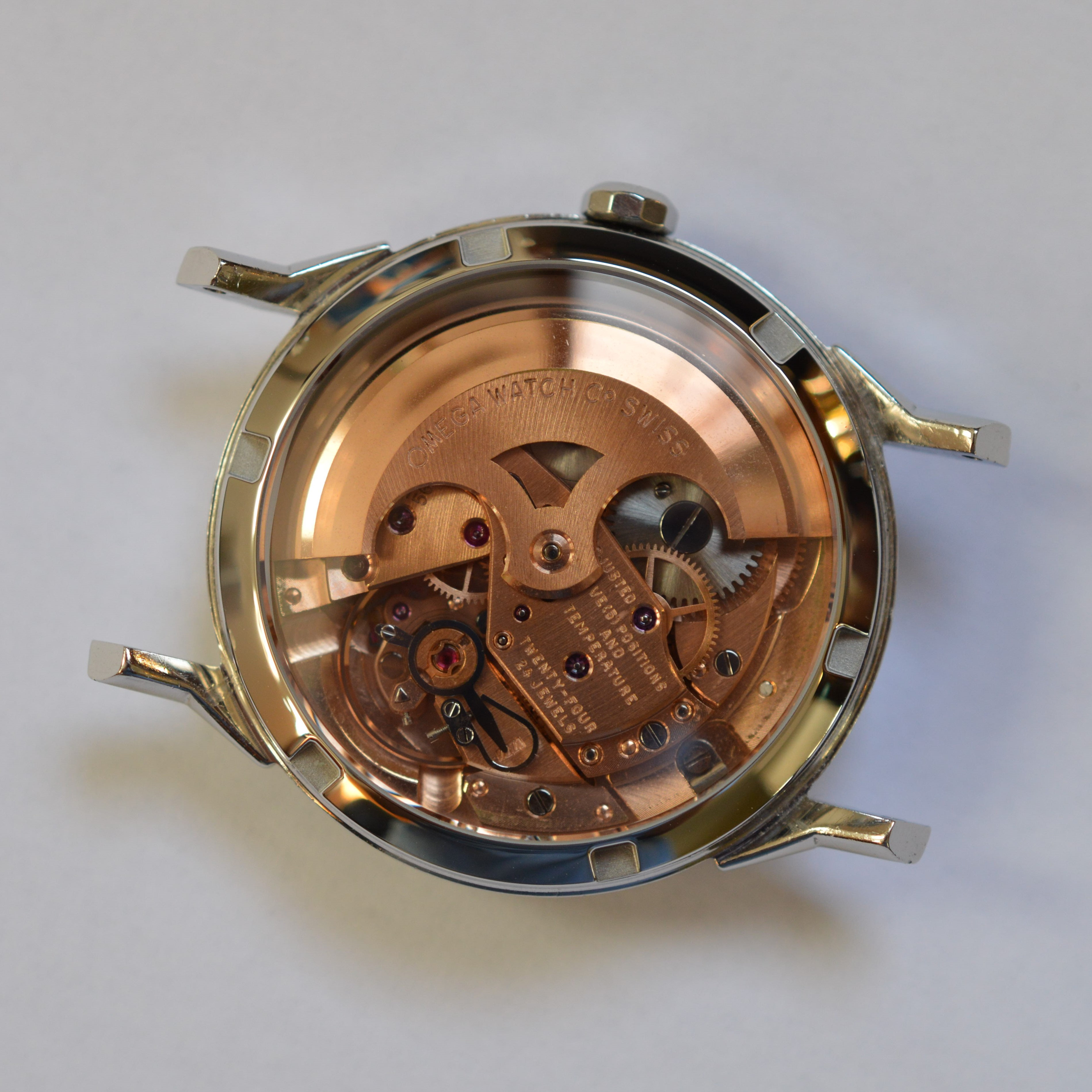 Sapphire Exhibition Caseback for 1960s 