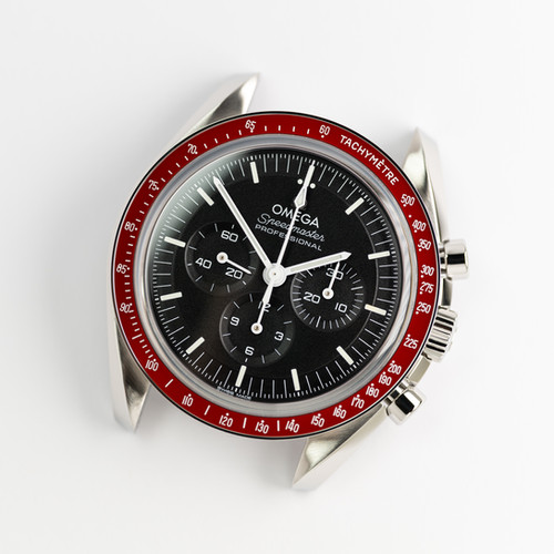 Ceramic Dot-Over-Ninety Tachymètre Bezel For The Omega Speedmaster