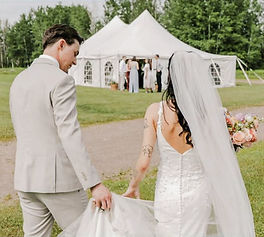 example of a wedding tent