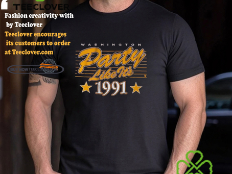 Washington Football Party Like It’s 1991 T shirt